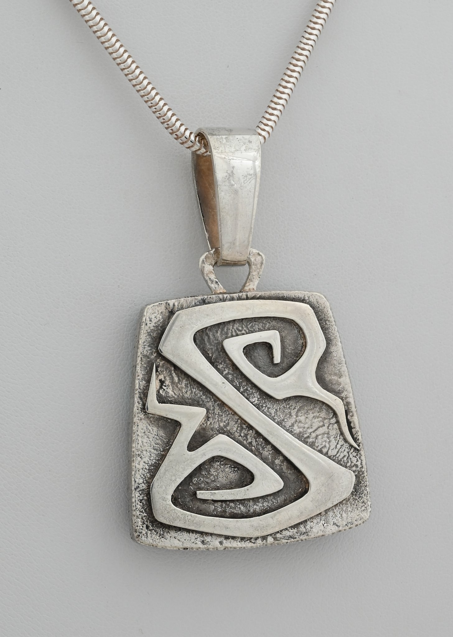 Pendant with Turquoise and Sugilite (Reversible)