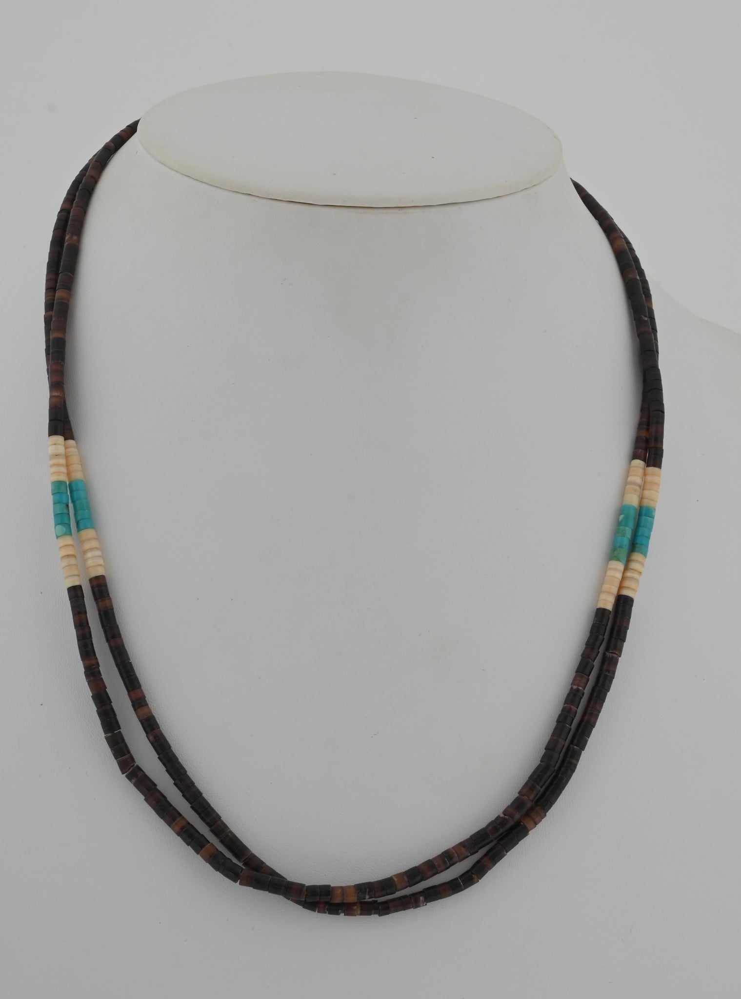 Two Strand Heishi Necklace