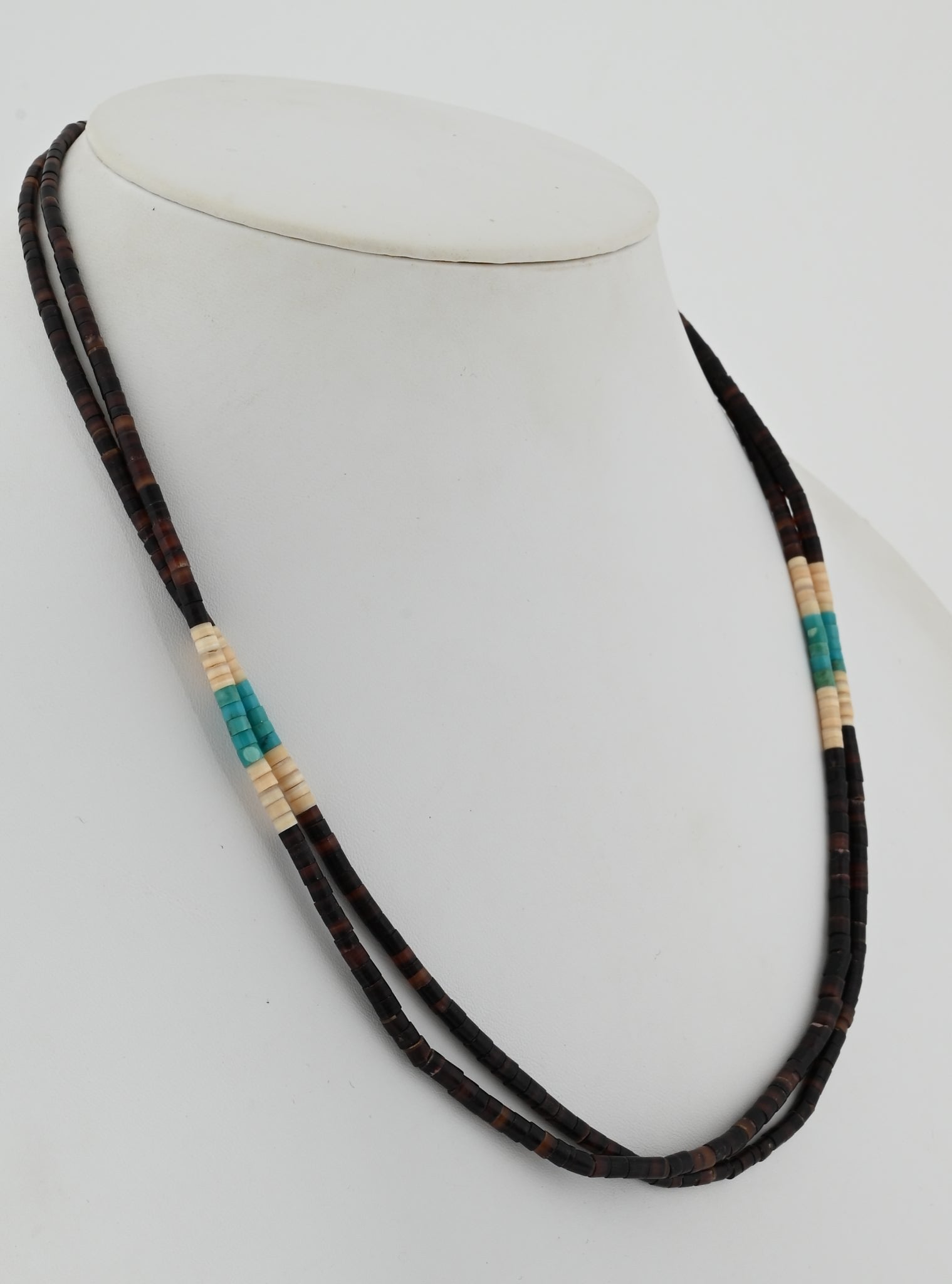 Two Strand Heishi Necklace