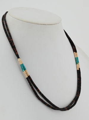 Two Strand Heishi Necklace