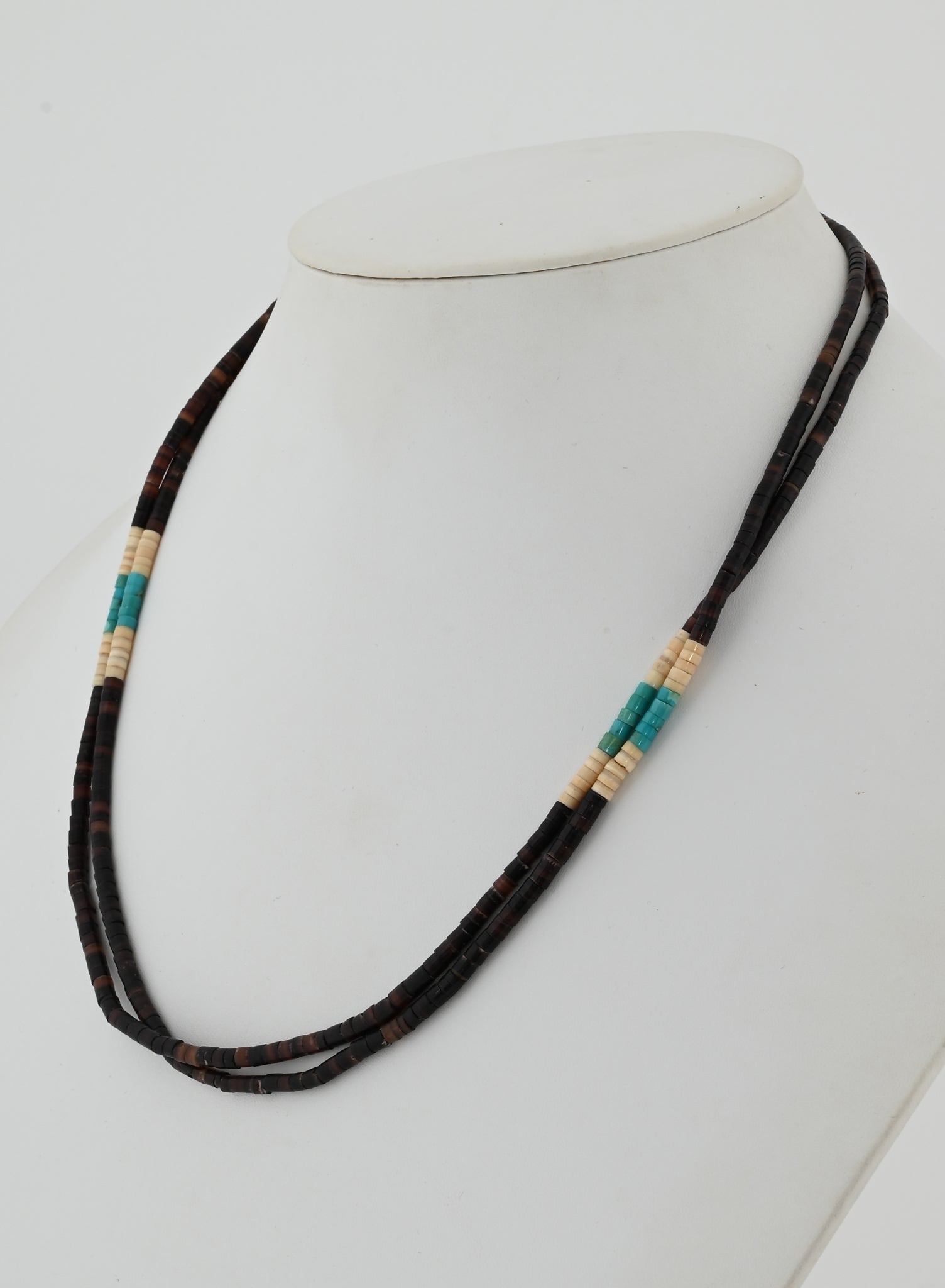 Two Strand Heishi Necklace