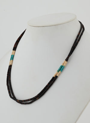 Two Strand Heishi Necklace