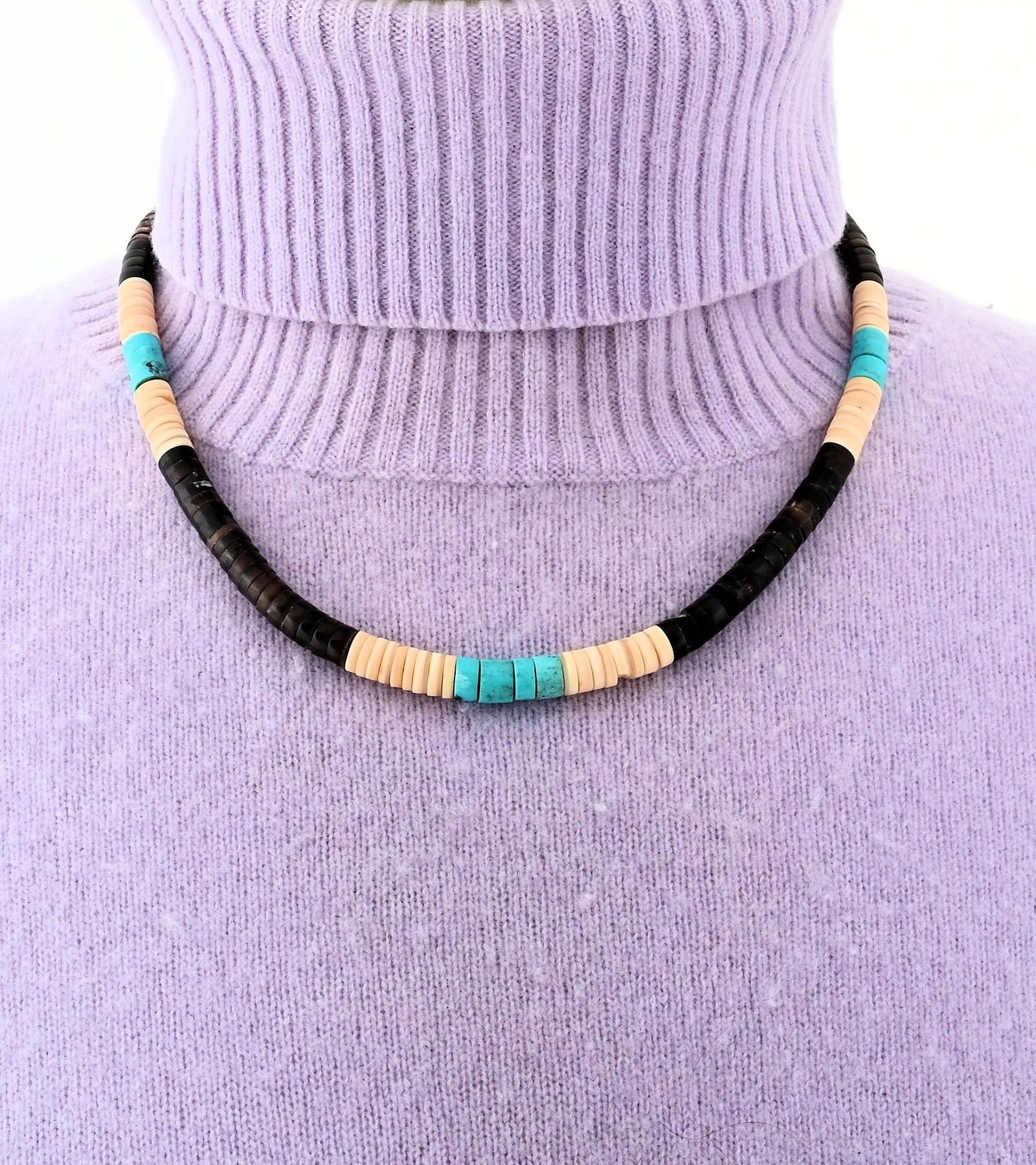 Choker with Rolled Beads