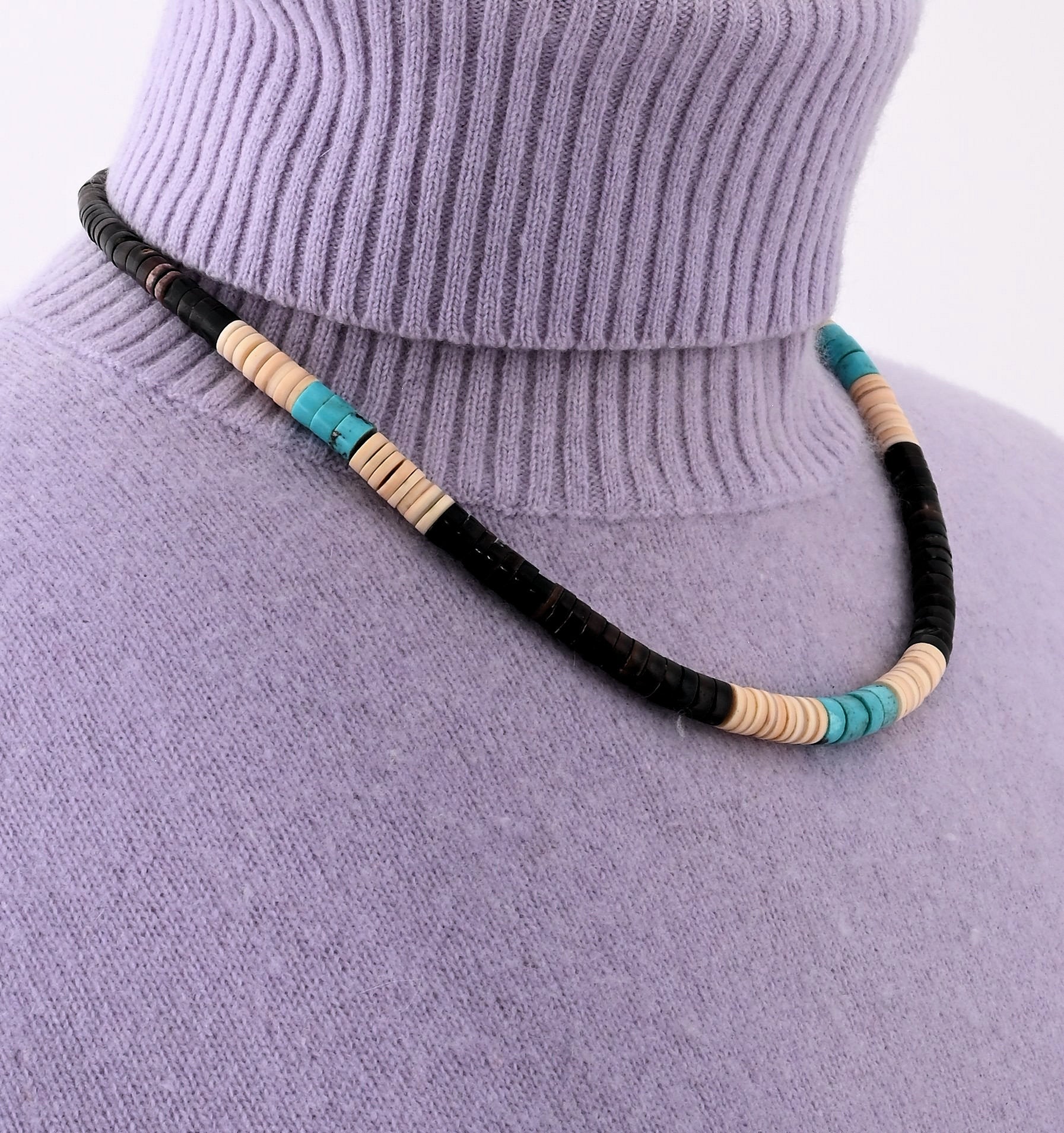 Choker with Rolled Beads
