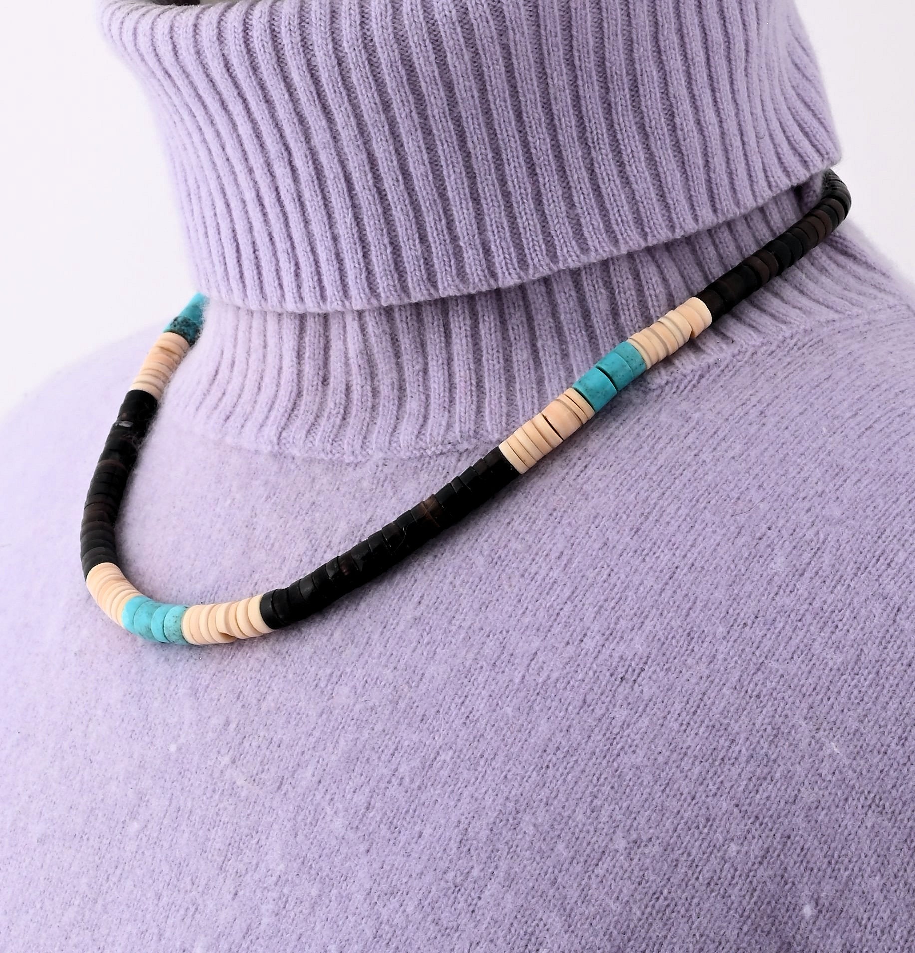 Choker with Rolled Beads