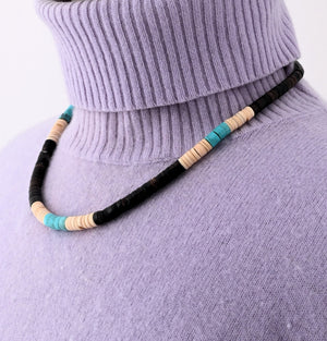 Choker with Rolled Beads