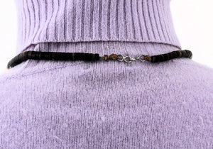 Choker with Rolled Beads