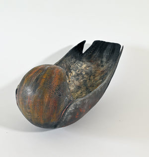 "Hawk Ritual Bowl" Bronze by Hib Sabin; # 3/25