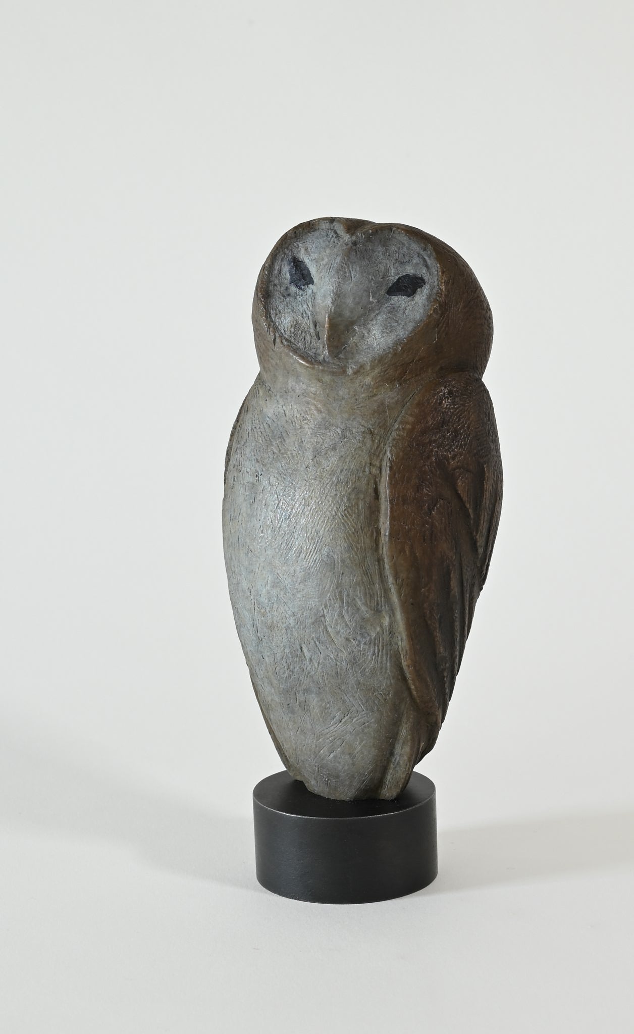 "Small Owl Fetish" Bronze by Hib Sabin; #4/75