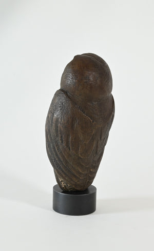"Small Owl Fetish" Bronze by Hib Sabin; #4/75