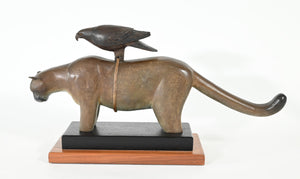 "Cougar Fetish" Bronze by Hib Sabin #3/20