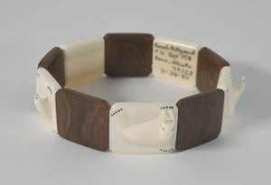 Alaskan Sea Mammal Bracelet by Lincoln Milligrook