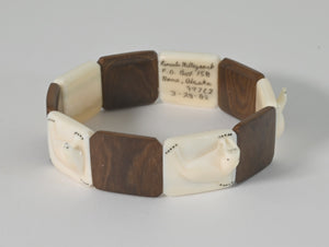 Alaskan Sea Mammal Bracelet by Lincoln Milligrook