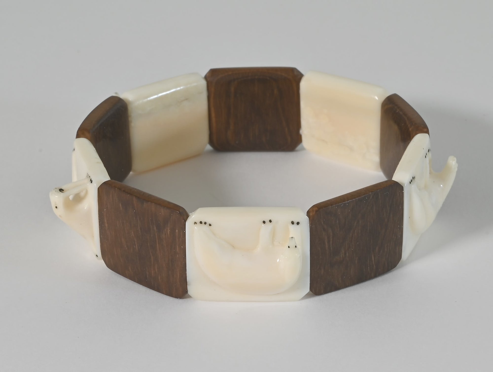 Alaskan Sea Mammal Bracelet by Lincoln Milligrook