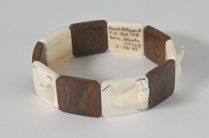 Alaskan Sea Mammal Bracelet by Lincoln Milligrook