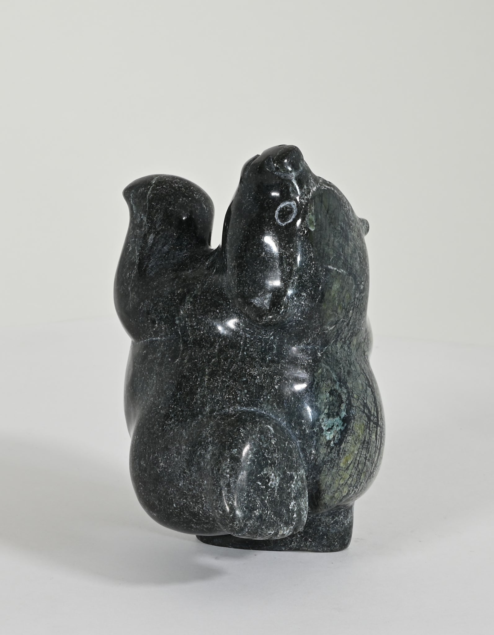 Dancing Bear by Markoosie Papigatok