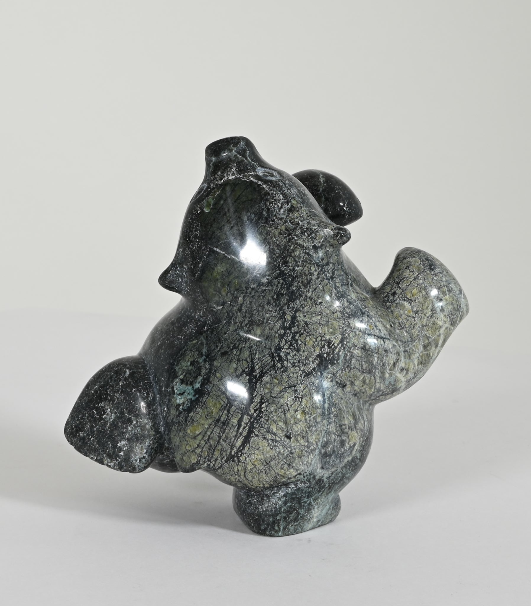 Dancing Bear by Markoosie Papigatok