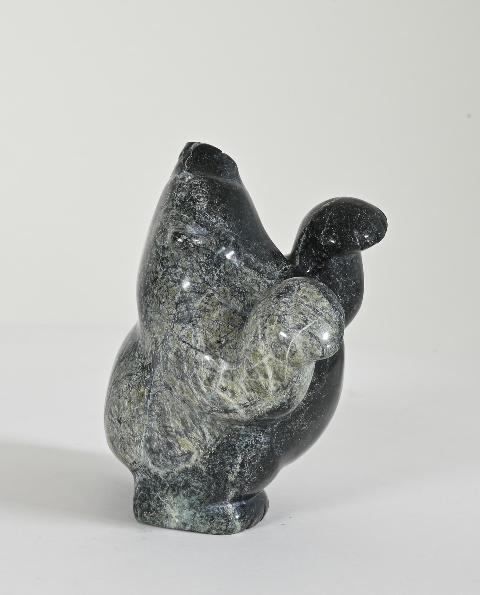 Dancing Bear by Markoosie Papigatok