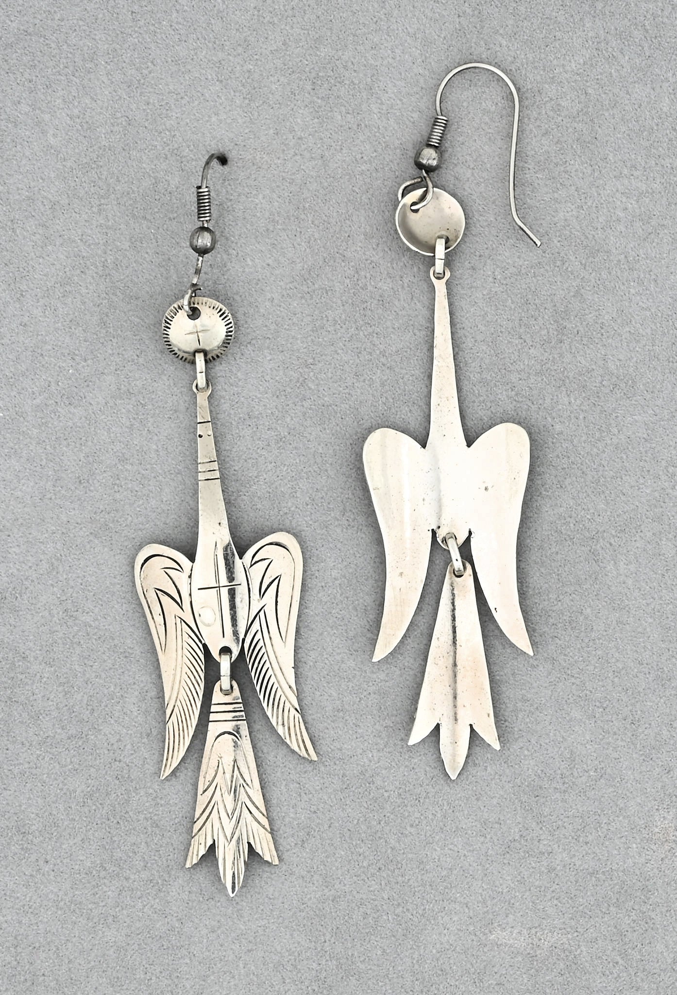 Peyote Bird Earrings by Bruce Caesar