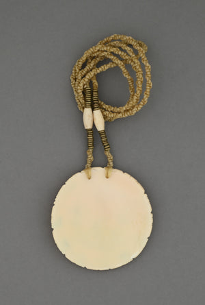 Carved Shell Pendant by Dan Townsend