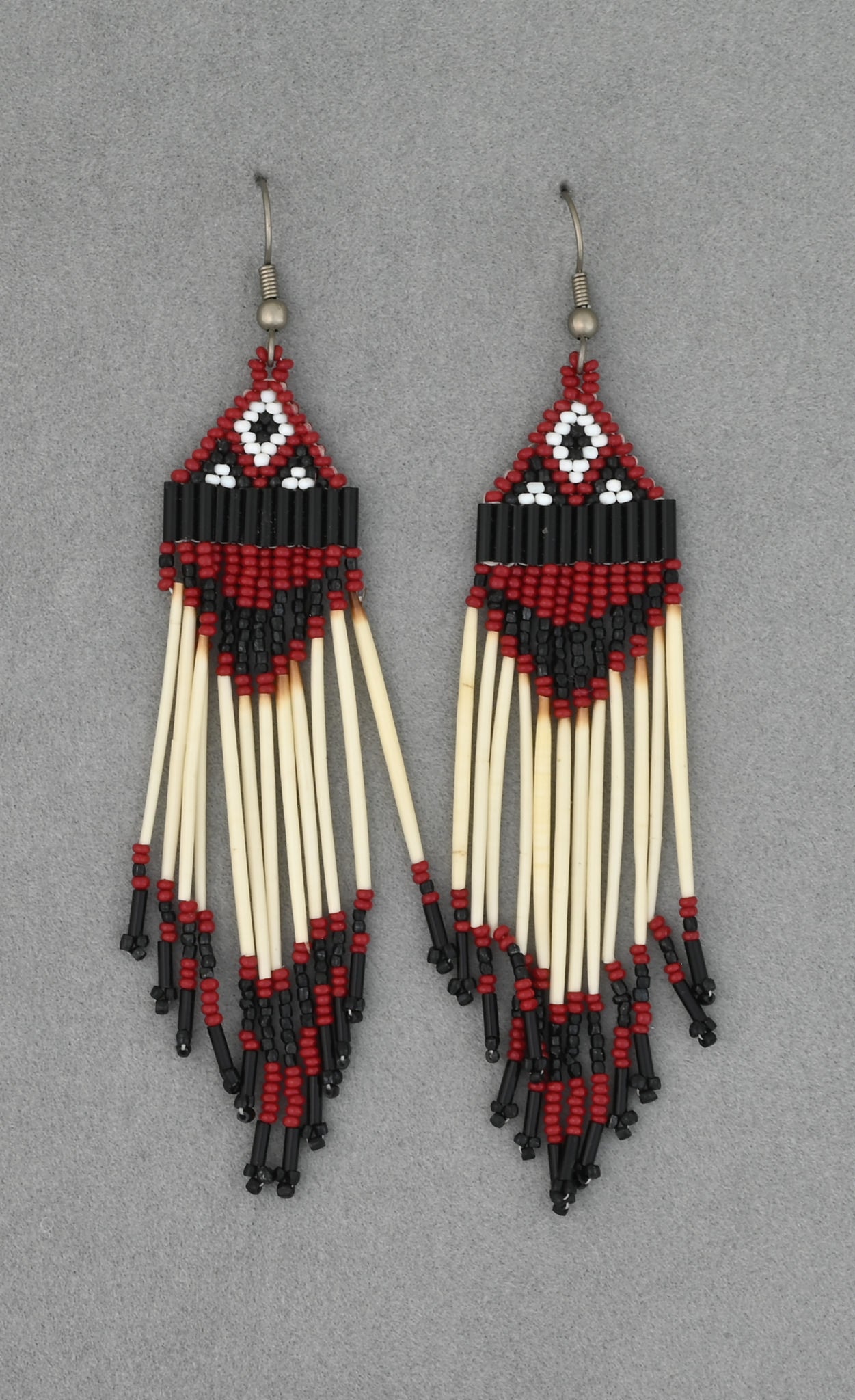 Earrings with Porcupine Quills