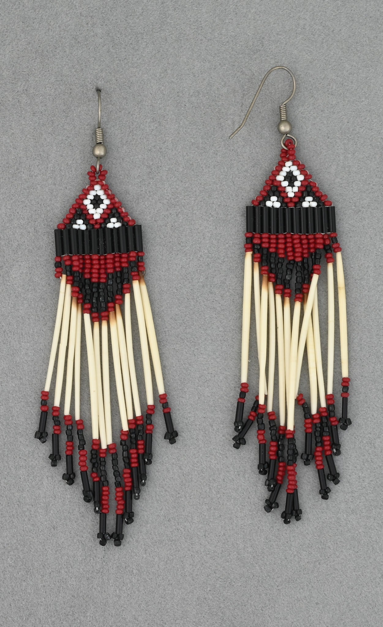 Earrings with Porcupine Quills