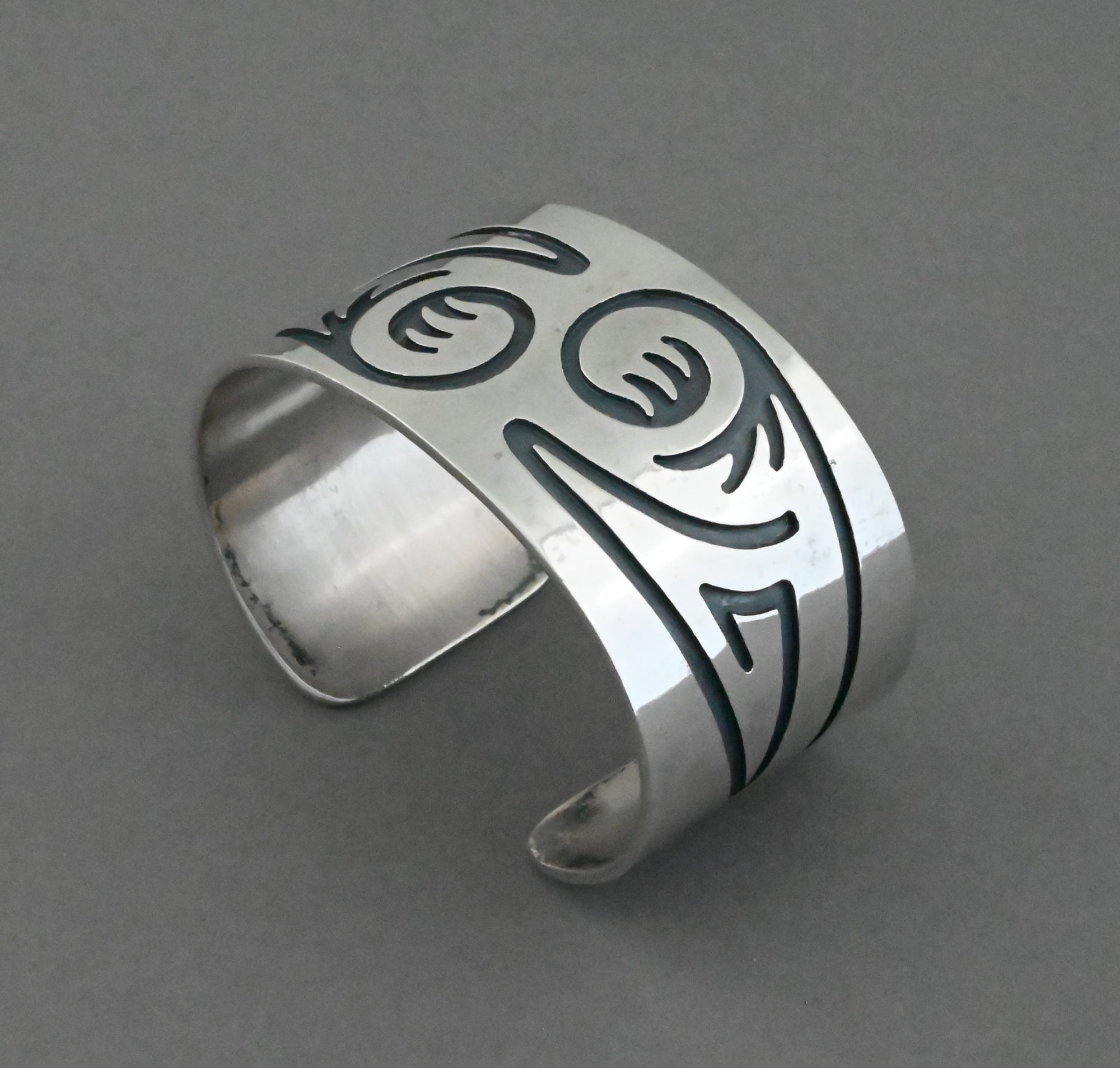 Bracelet, Cuff with Overlay (Navajo)