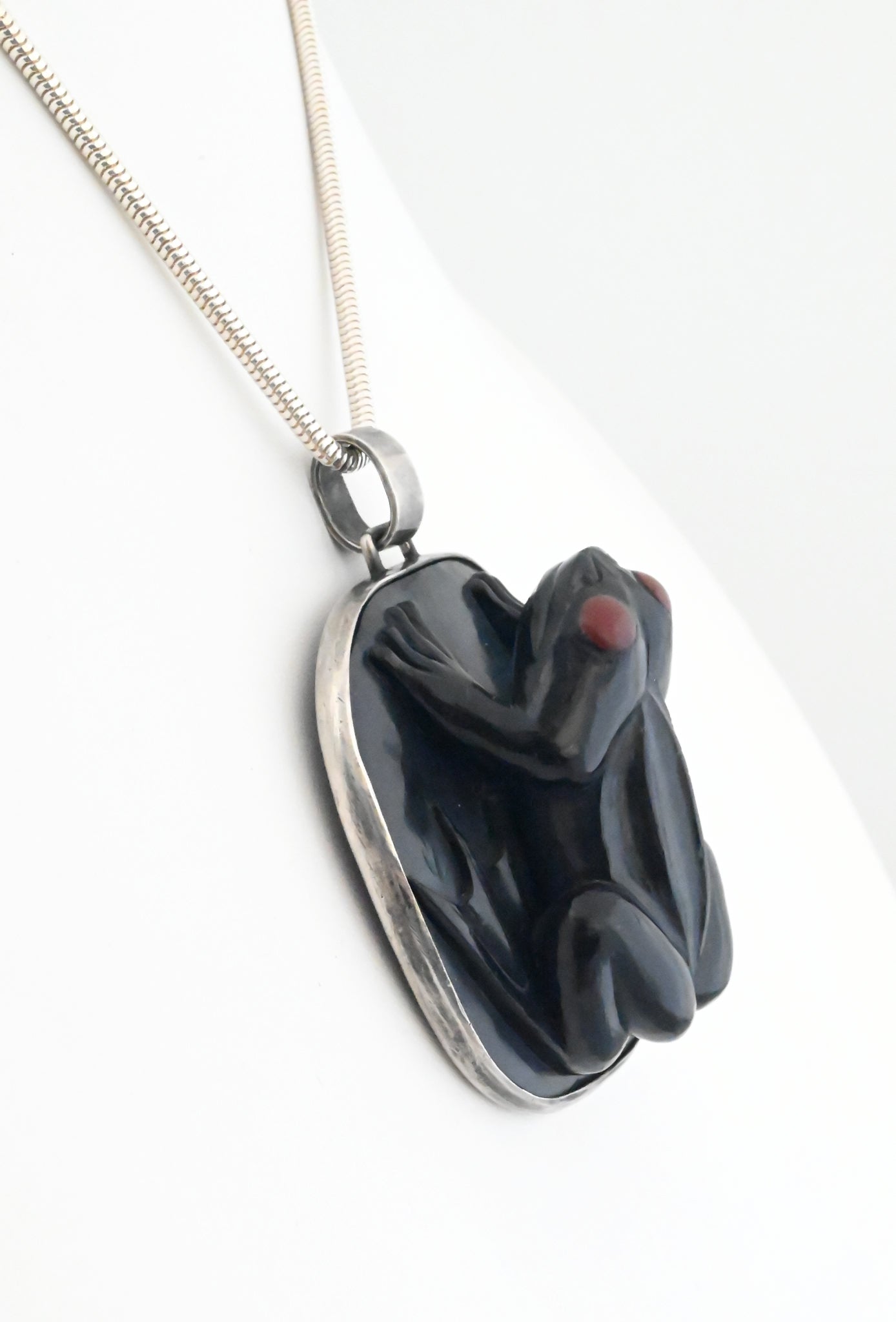 Pendant with Frog by Andrew Williams