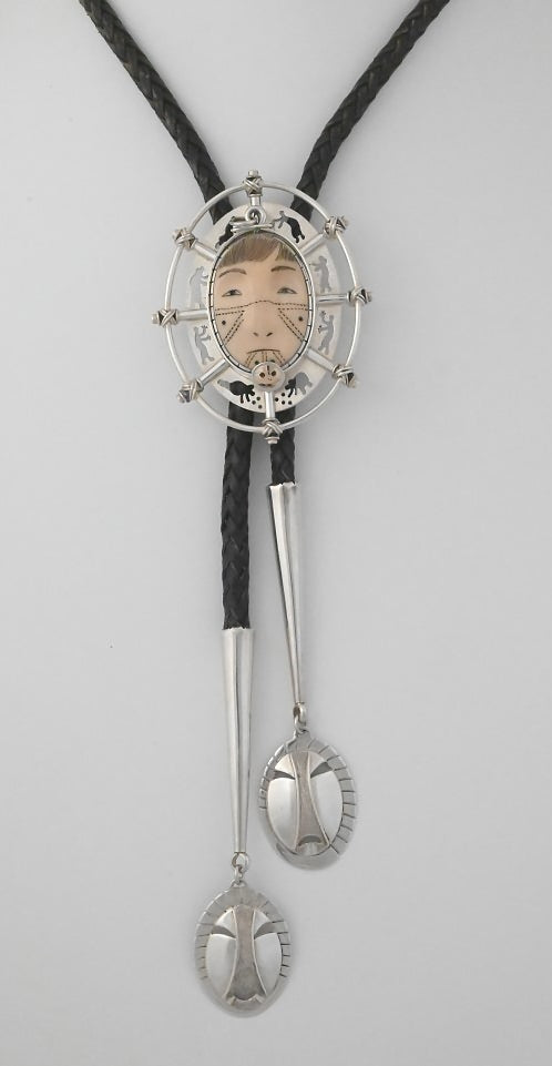 Woman's Mask Bolo by Denise Wallace
