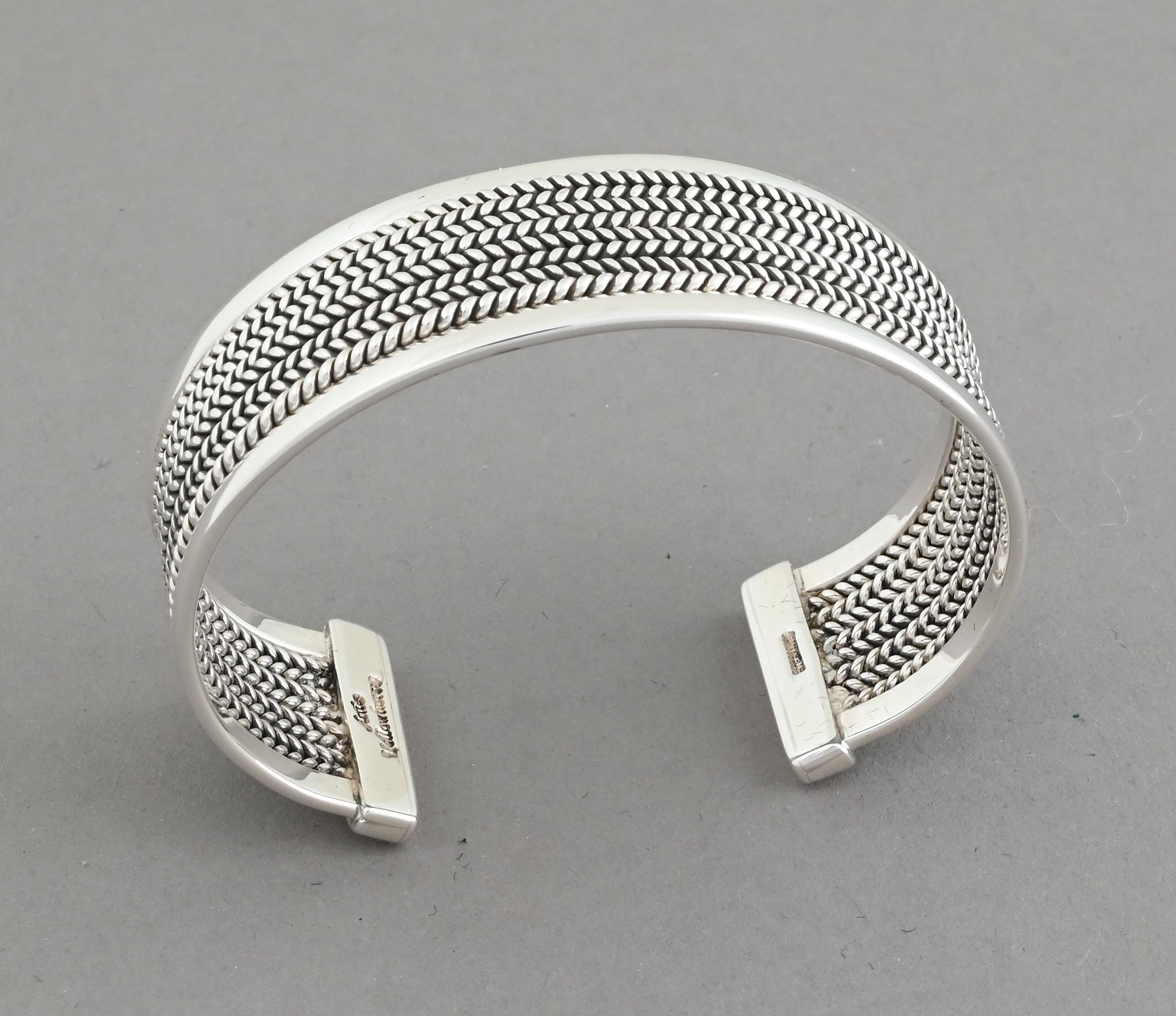 Cuff Bracelet with Eight Twist Wires by Artie Yellowhorse