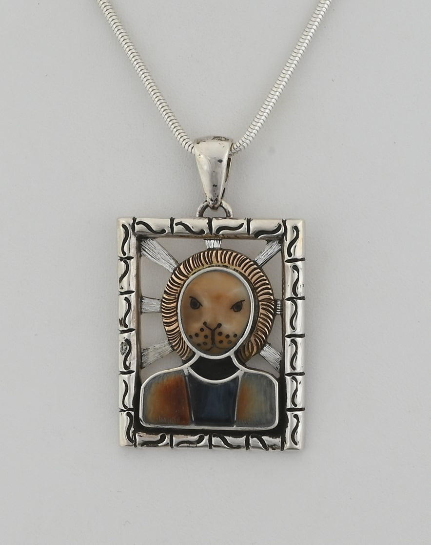 Portrait of a Seal Pin/Pendant by Denise Wallace