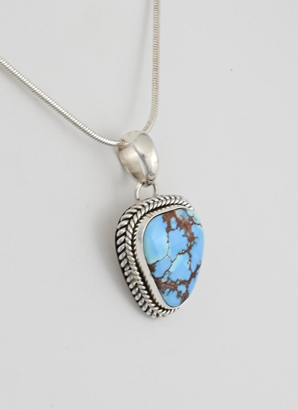 Pendant with Golden Hills Turquoise Pendant by Artie Yellowhorse