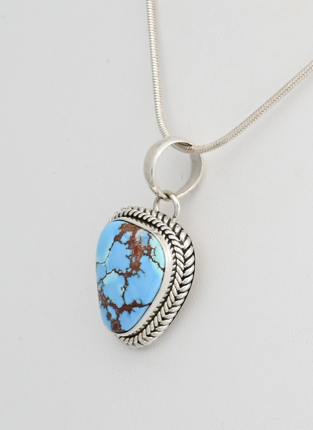 Pendant with Golden Hills Turquoise Pendant by Artie Yellowhorse