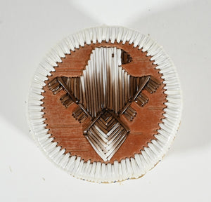 Vintage Anishinaabe Quill Box by Sharon John