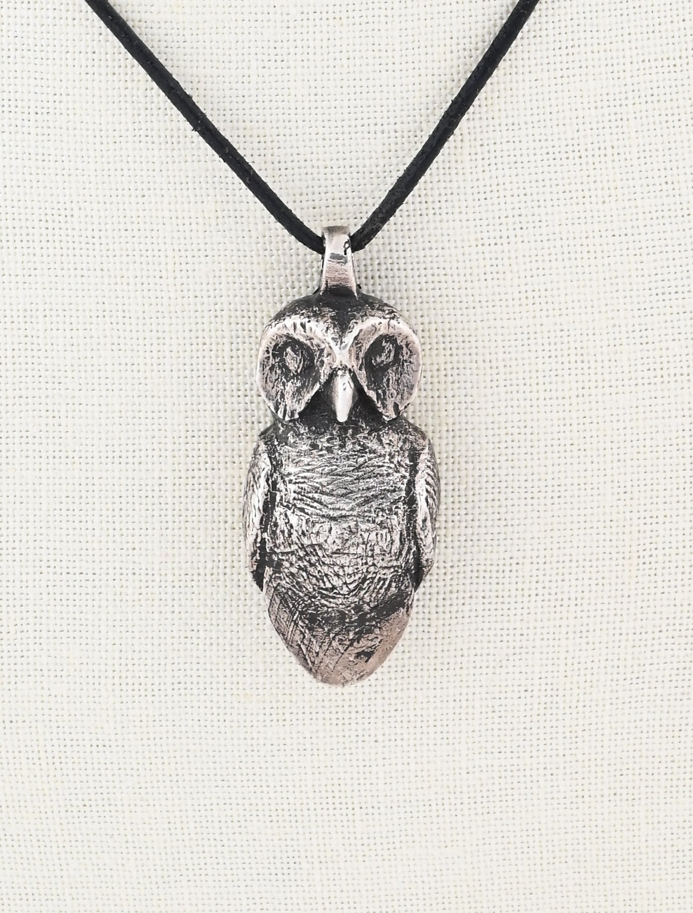 Owl Pendant by Hib Sabin; #8/50