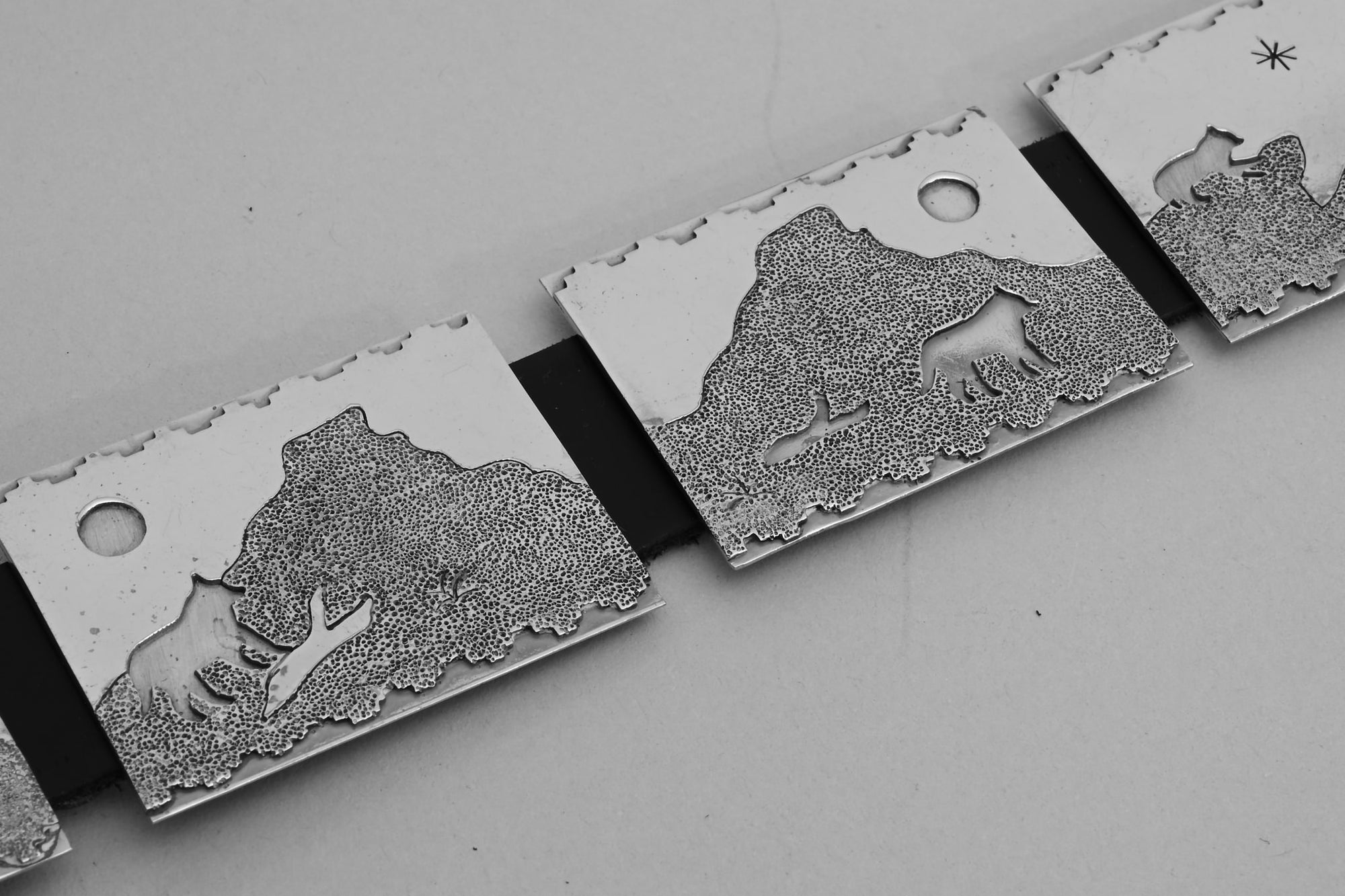Wolf Memories Belt (Caddo-Pawnee) c.1994