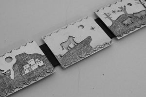 Wolf Memories Belt (Caddo-Pawnee) c.1994