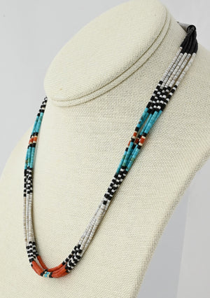 Heishe Necklace (Tewa); Artist unknown