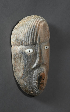 Mask with Small Face by Harry Ningeulook (Inupiaq)