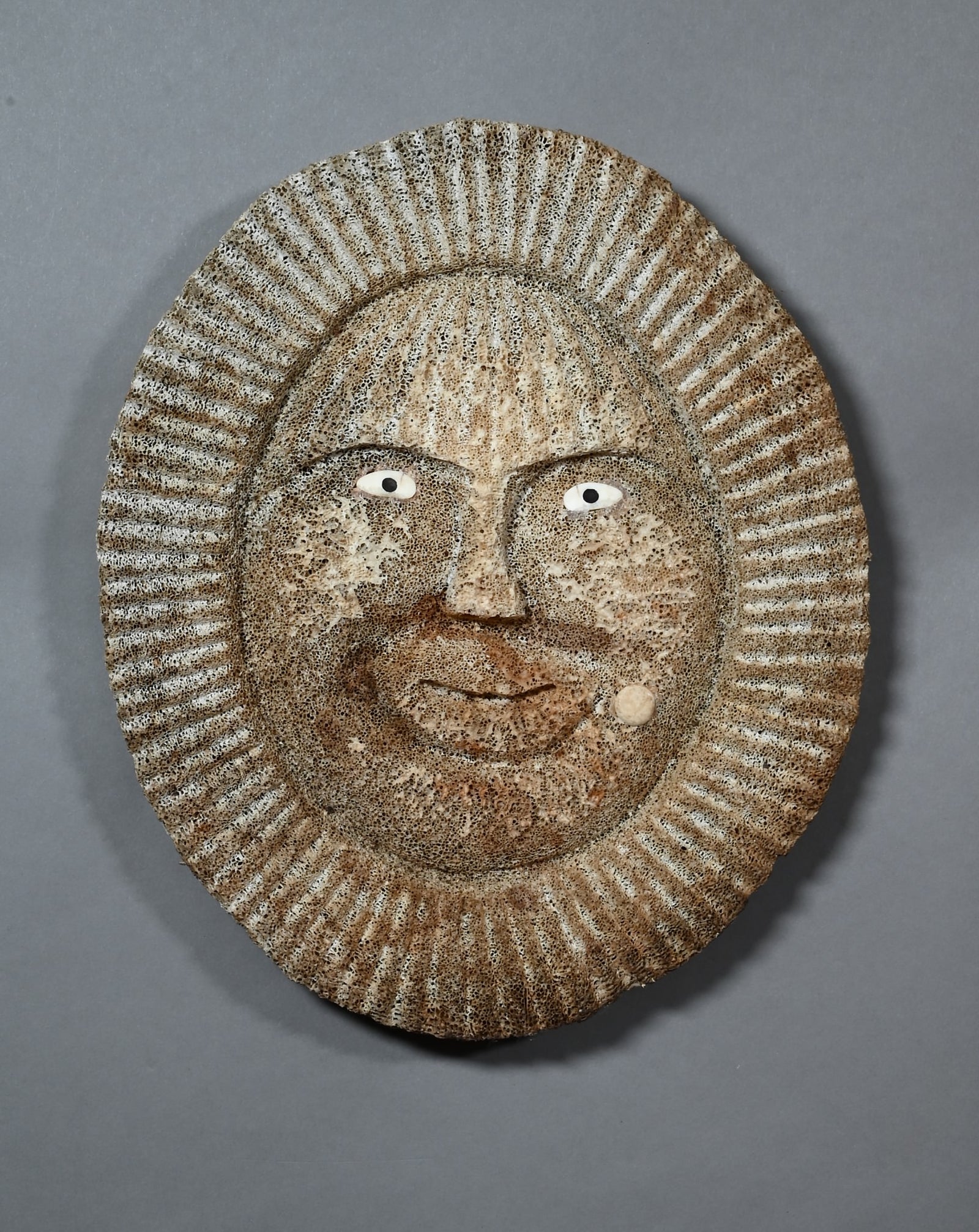 Mask with Woman's Face by Edward Tocktoo (Inupiaq)