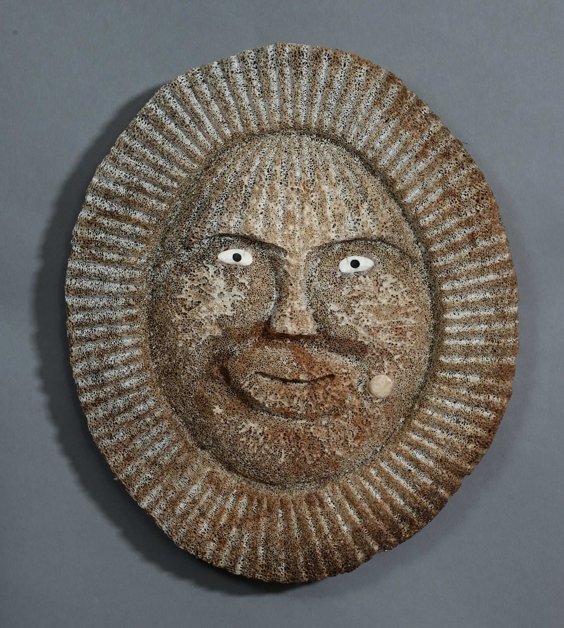Mask with Woman's Face by Edward Tocktoo (Inupiaq)
