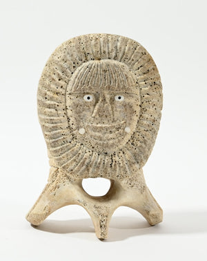Dancer with Mask Double Sculpture from Shishmaref, AK