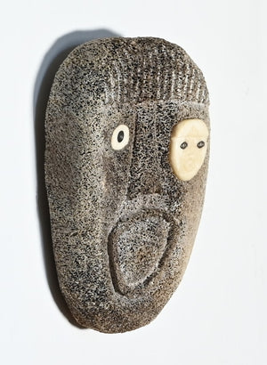 Whalebone Mask from Shishmaref, Alaska