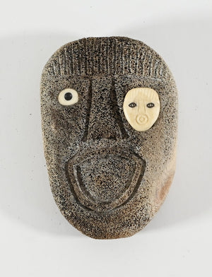 Whalebone Mask from Shishmaref, Alaska