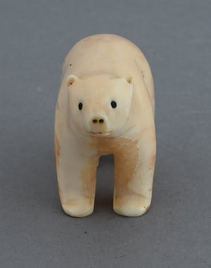 Bear from Fossil Walrus Ivory (Alaska)