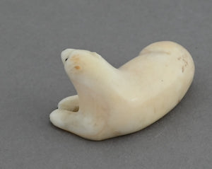 Reclining Polar Bear - Tiny!