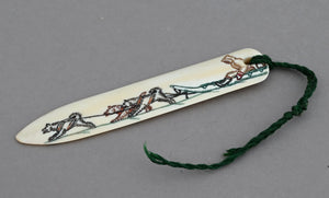 Letter Opener with Scrimshaw