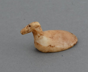 Tiny Waterfowl Artifact with drilled tail