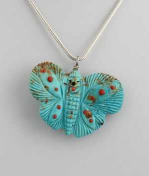 Pendant with Butterfly Maiden