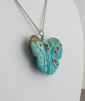 Pendant with Butterfly Maiden